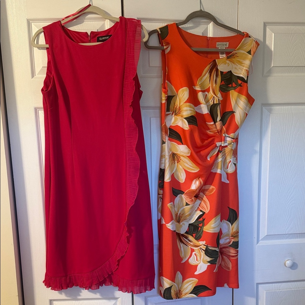 Enfocus Studio and Glamour Spring two Midi Dresses